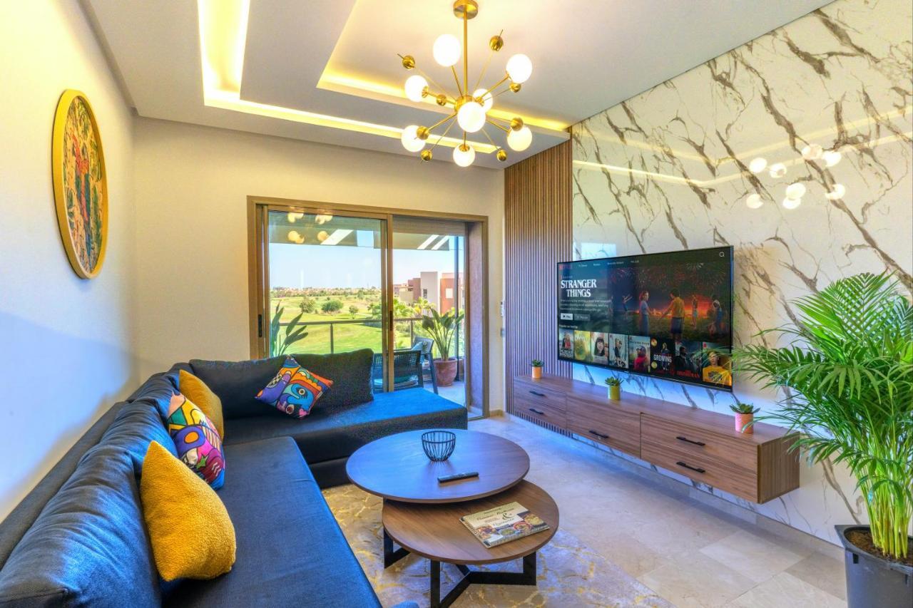 Cozy Golf Apartment Wifi 4K-Tv Netflix Marrakesh Eksteriør billede